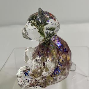 Beary Cute Resin Figurine - Floral