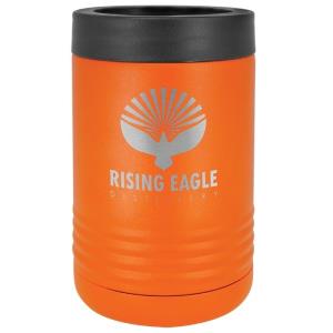 Stainless Steel Vacuum Insulated Beverage Holder Orange