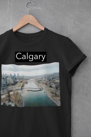 Calgary Peace Bridge T Shirt