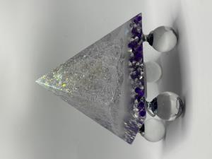 Winter Wonderland Pyramid - Purple Diamond Base