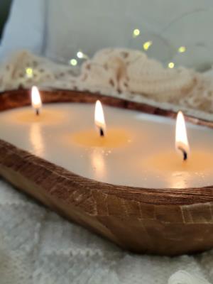 Dough Bowl Candle - 3 wick