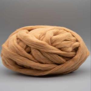 Easy to Spin Cotton Sliver - Cinnamon