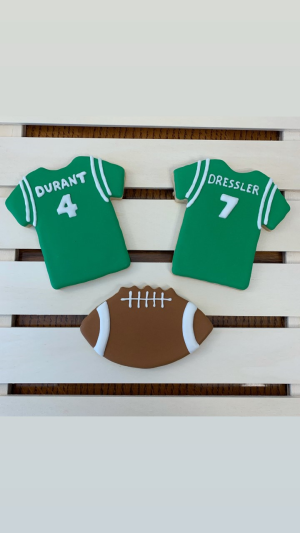 Customized Jersey Cookies