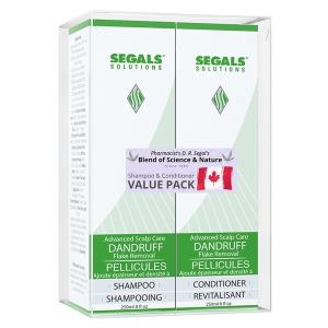 Segals Solutions Dandruff Shampoo and Conditioner 8oz