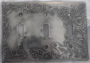 Triple Switch Plate Cover