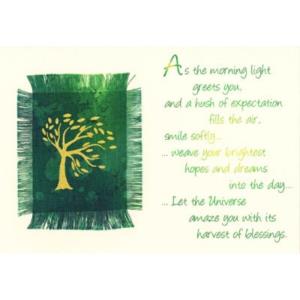 Card - As the Morning Light...