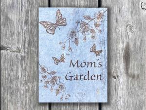 Cherry Blossom Personalized 6X8 Garden Tile